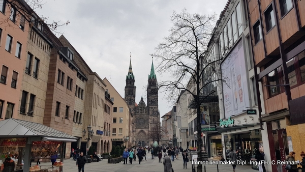 Fußgängerzone Altstadt Nürnberg